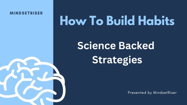 How to build habits