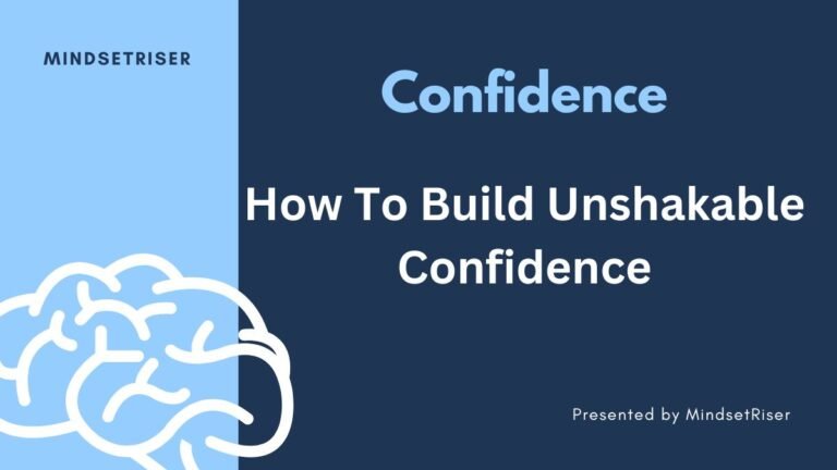 Build Confidence