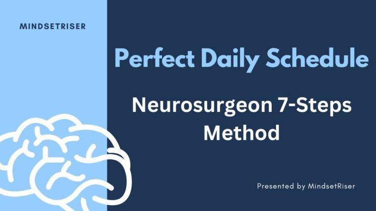 how to design daily schedule
