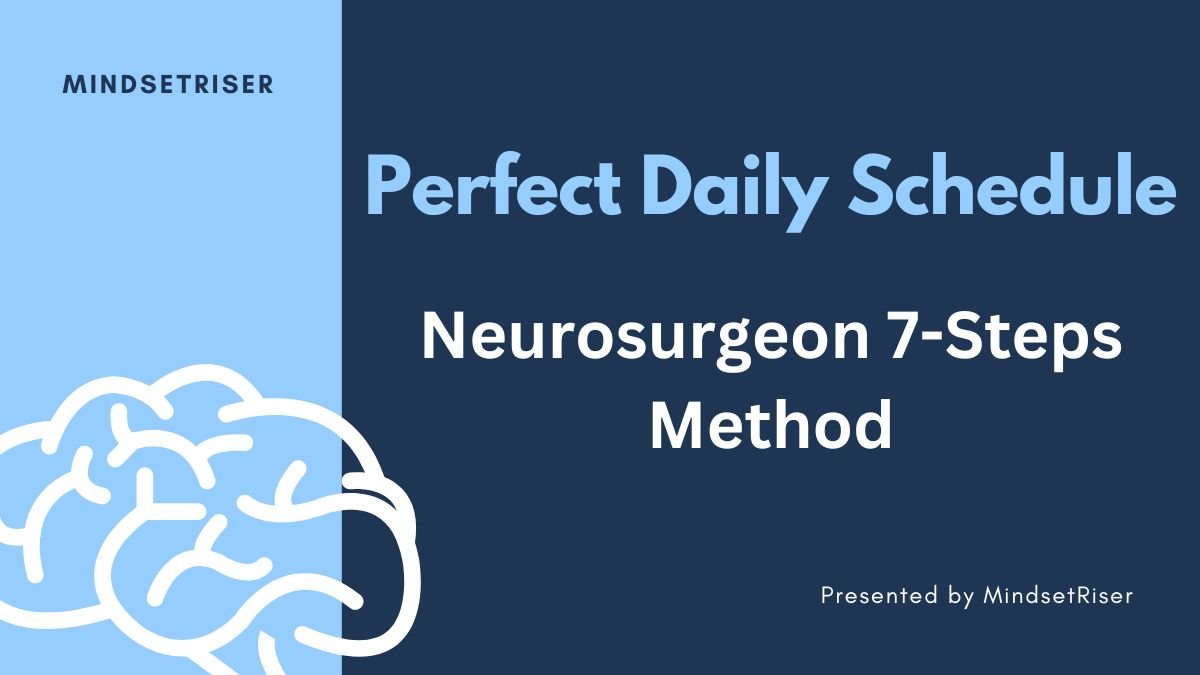 how to design daily schedule