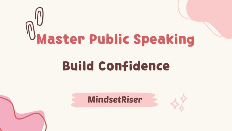 master public speaking