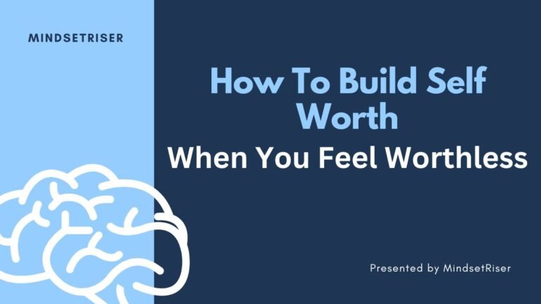 how to build self worth