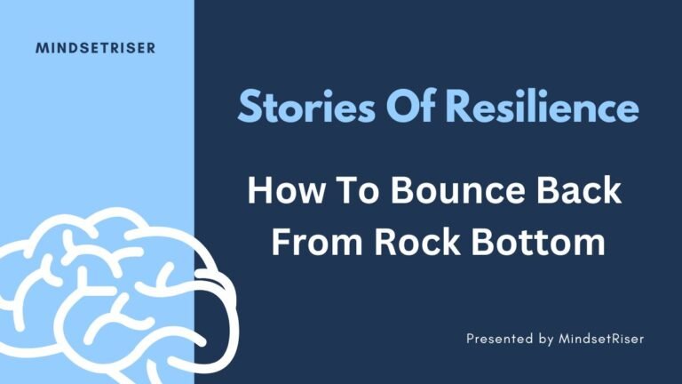 bounce back from rock bottom