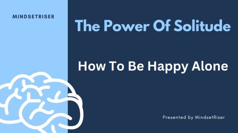 the power of solitude